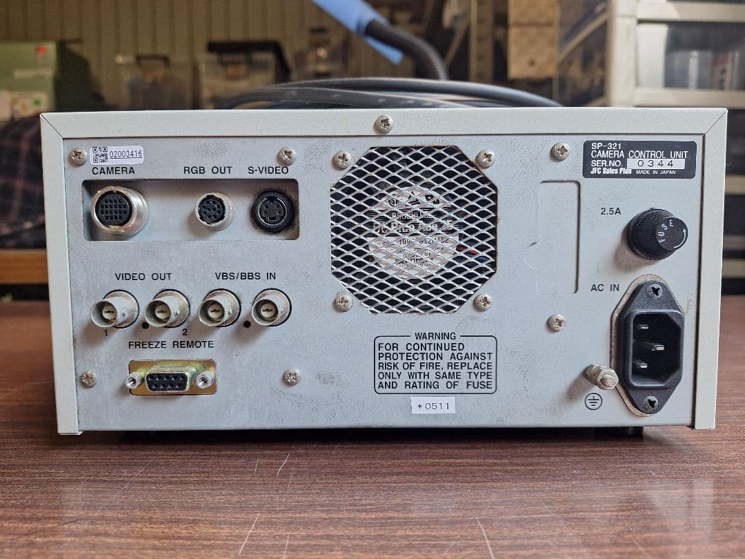 ★JFC Sales Plan SP-321 カメラコントロールユニット ccd