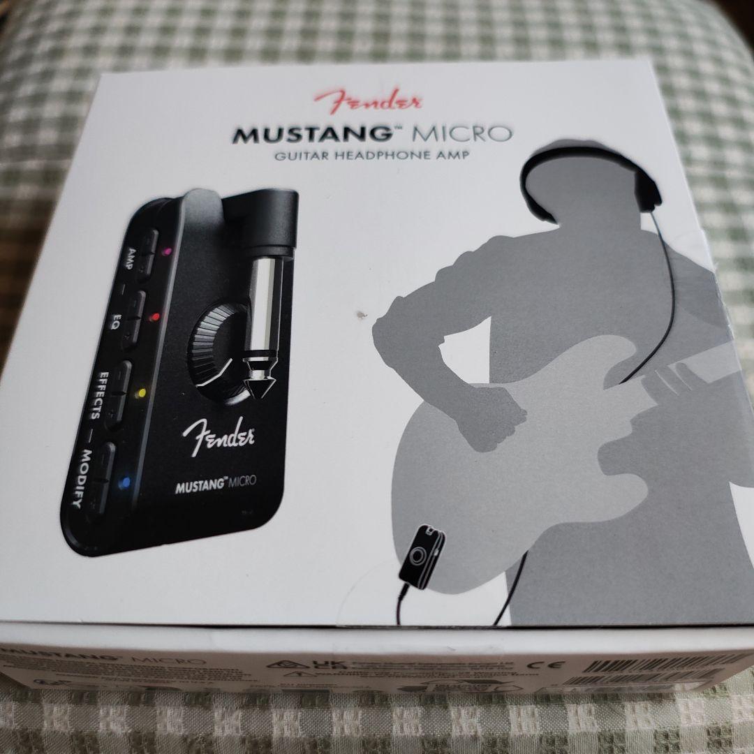 Fender Mustang Micro ギター用ヘッドフォンアンプ 超美品！