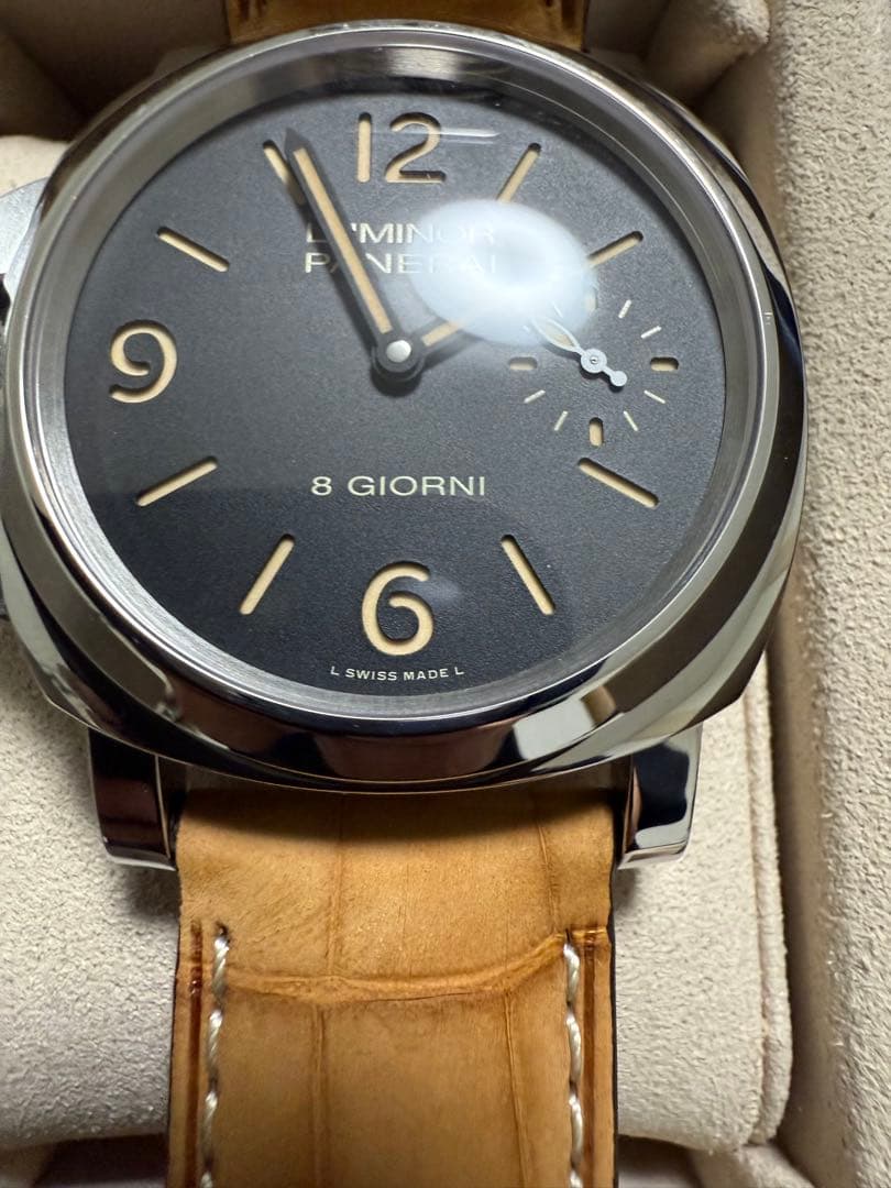 ふ*ぷ様 パネライ　ルミノール デストロ オット ジョルニ　保証書、箱等完品