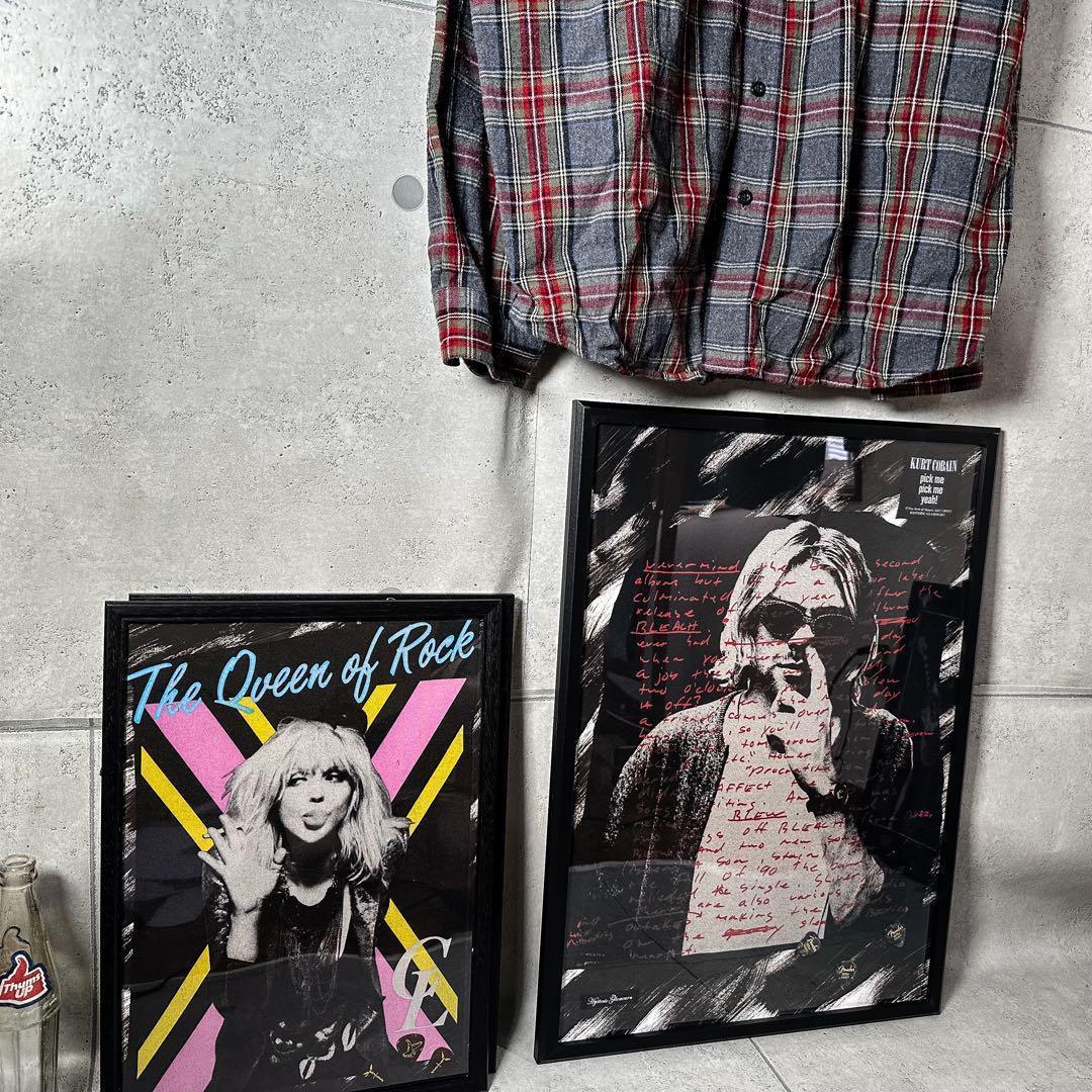 《大人気！！》　リメイク絵画　ヒステリックグラマー　カートコバーン　Tシャツ