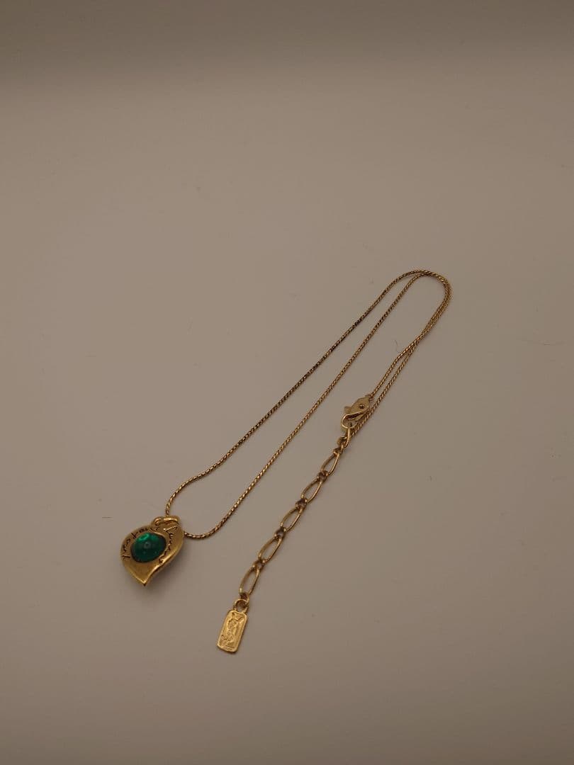 イヴ・サンローラン カラーストーン ペンダント