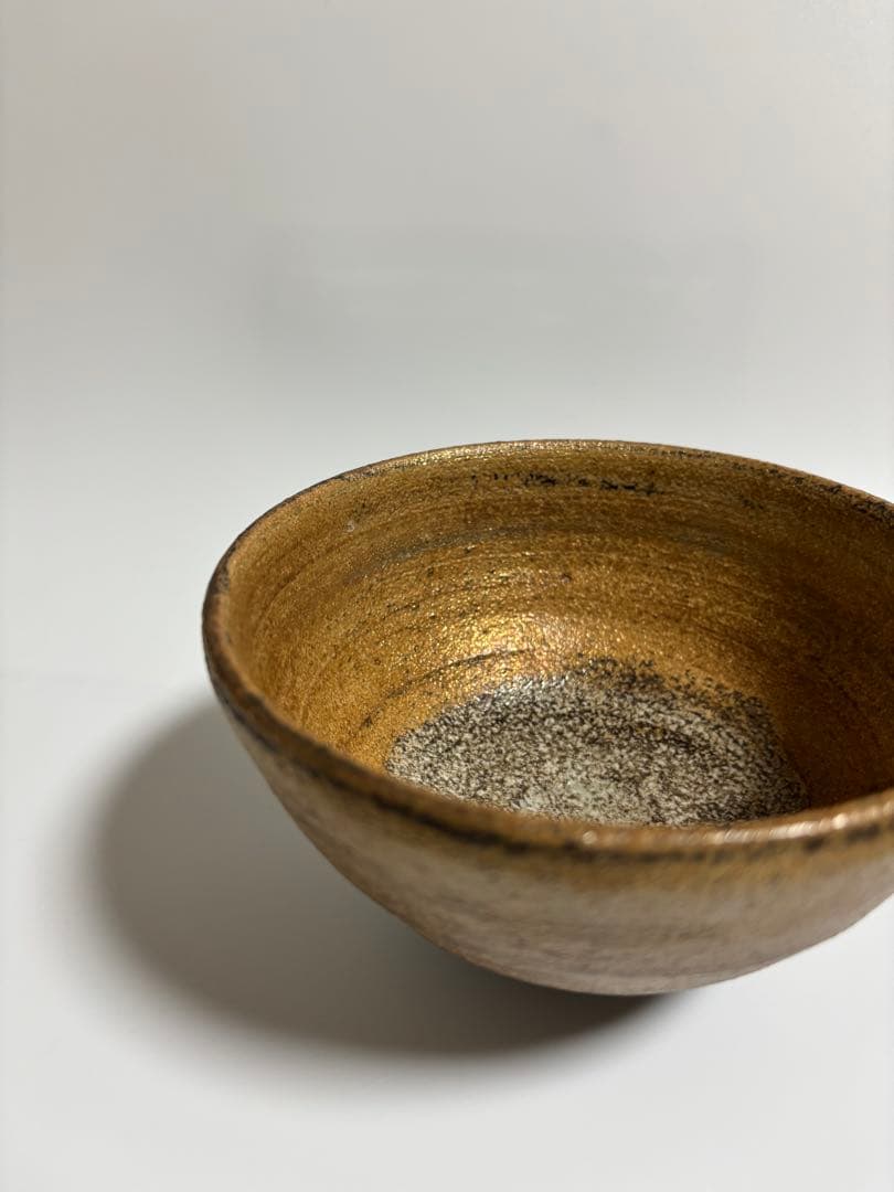 唐津焼　無名窯　福田忠夫造　窯変　抹茶碗　茶道具　茶碗