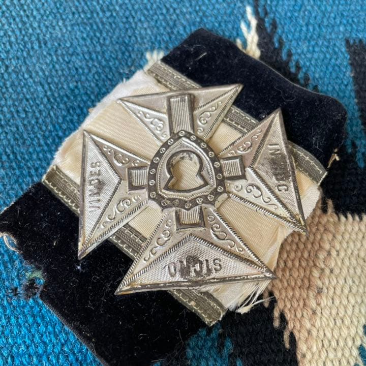 アンティーク秘密結社　フリーメイソン勲章　ヴィンテージヨーロッパ古着衣装