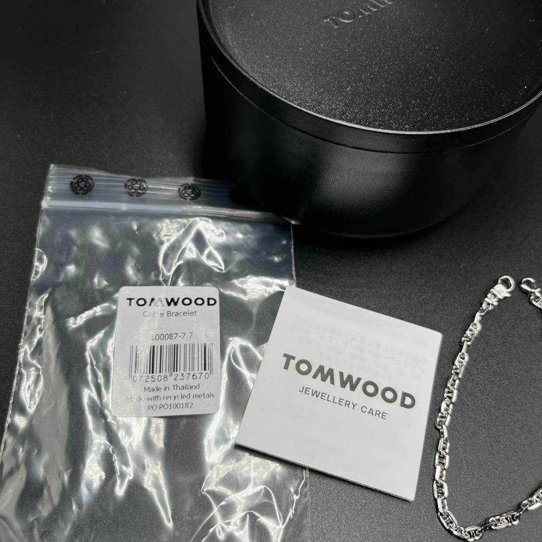 TOMWOOD トムウッド ケーブル ブレスレット シルバー 7.7