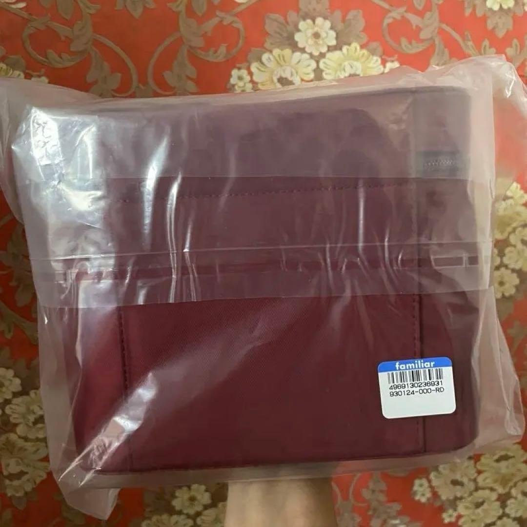 新品未使用　今期新作　ノベルティ　バニティケース　バニティポーチ　ファミリア