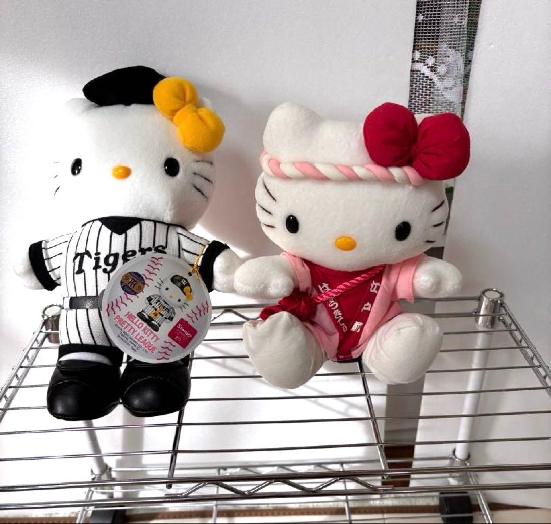 ほぼ未使用タグ付き ❣️可愛いご当地キティぬいぐるみセット