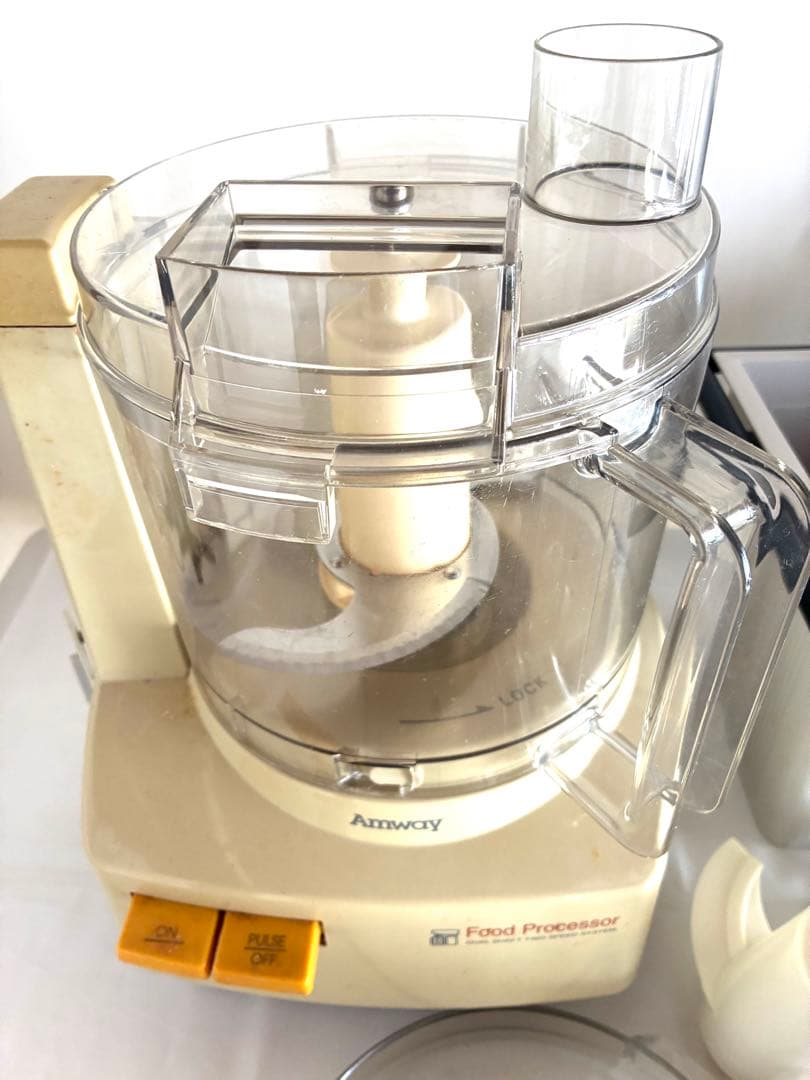【アムウェイ フードプロセッサー】付属品付き・動作確認済み