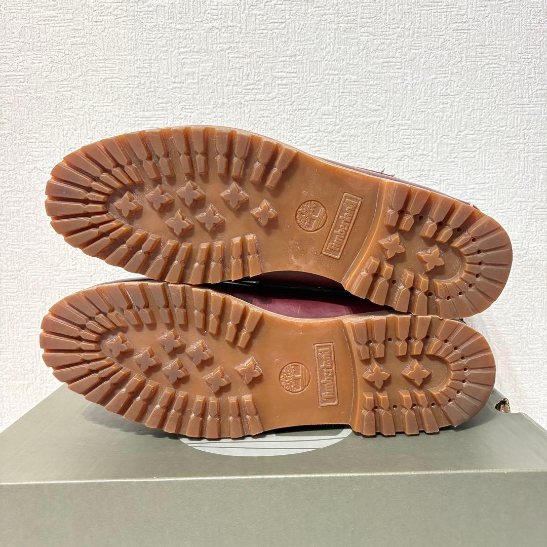 極美品 ティンバーランド モカシン 3 Eye Classic Burgundy