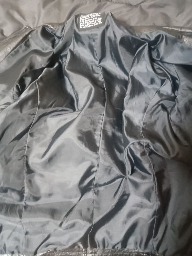 本皮レザー シングルライダースジャケット　ナノユニバース羊革ジャケット美品最終値