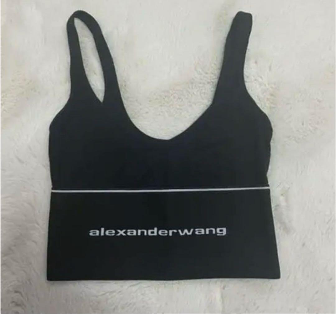 alexanderwang ブラック ブラトップ Xs