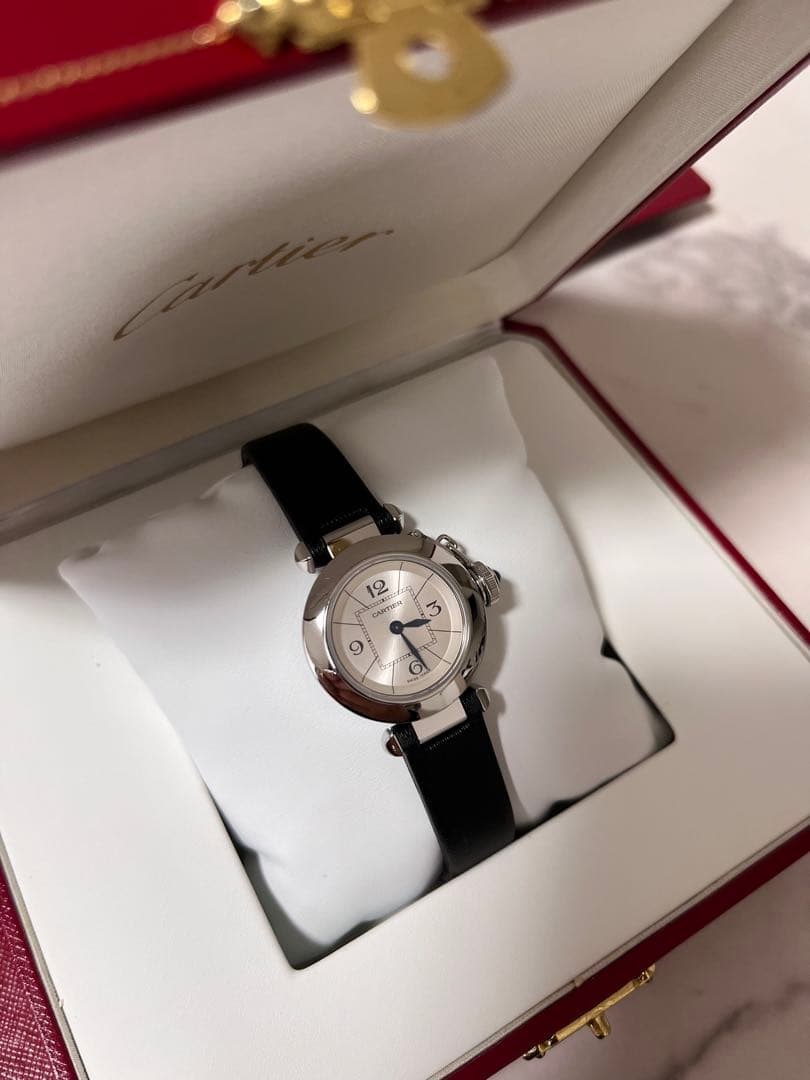 Cartier カルティエ　時計　ミスパシャ　美品