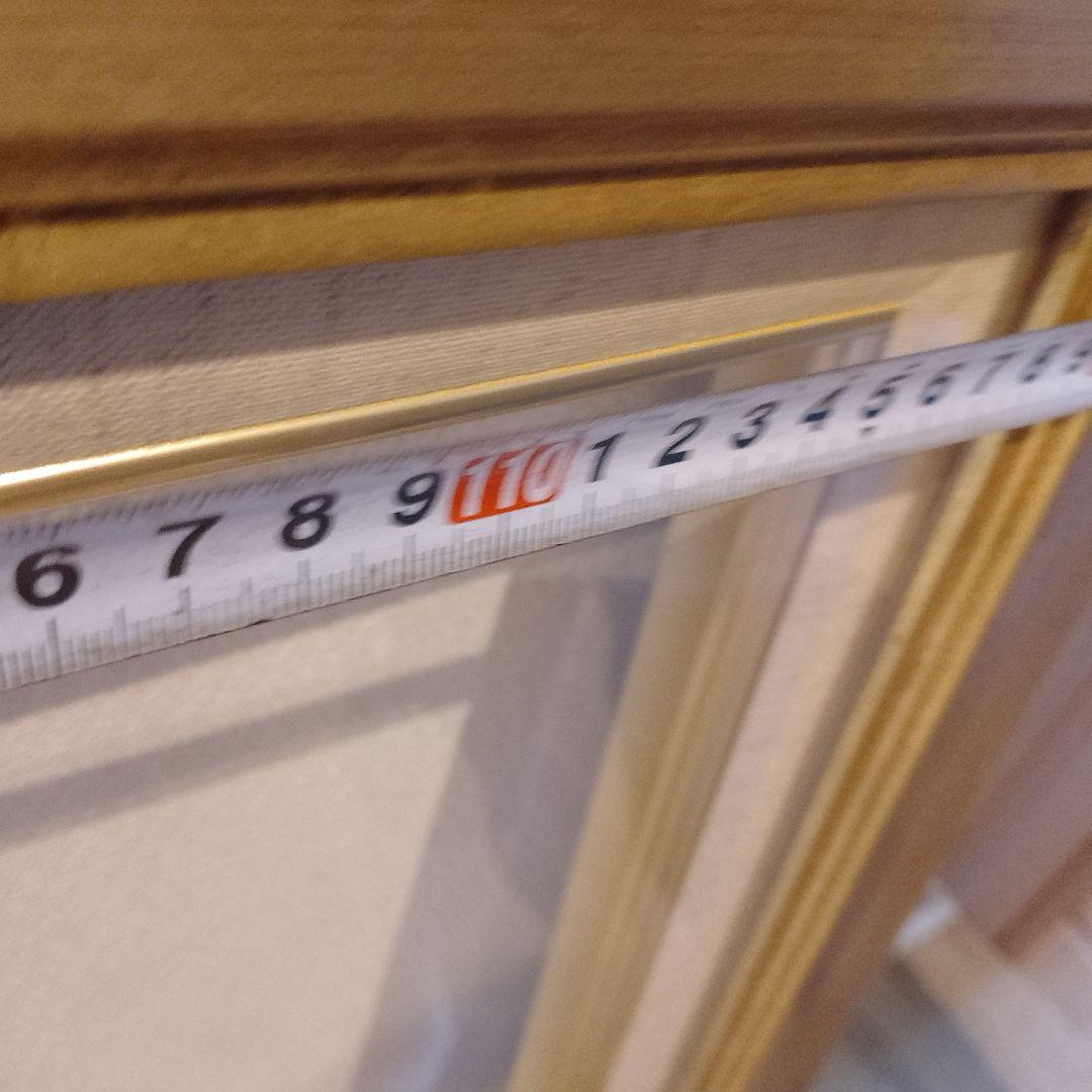 【限定値下げ】レトロ風　ゴールドの油彩額縁のみ 　特大サイズ