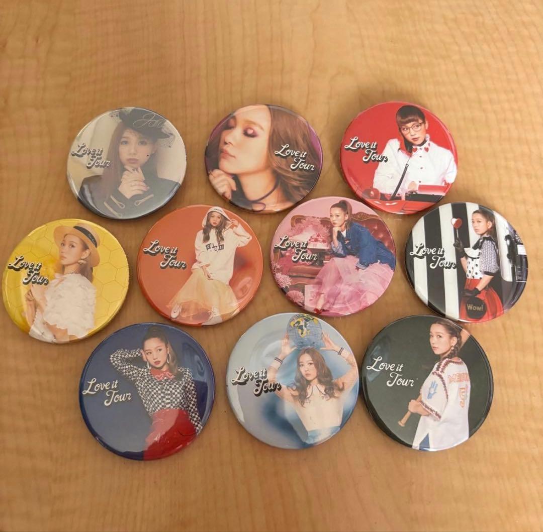 西野カナ Love it tour 缶バッジ 10点