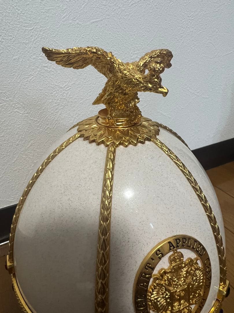 ラドガ インペリアル コレクション イースターエッグ パール ホワイト