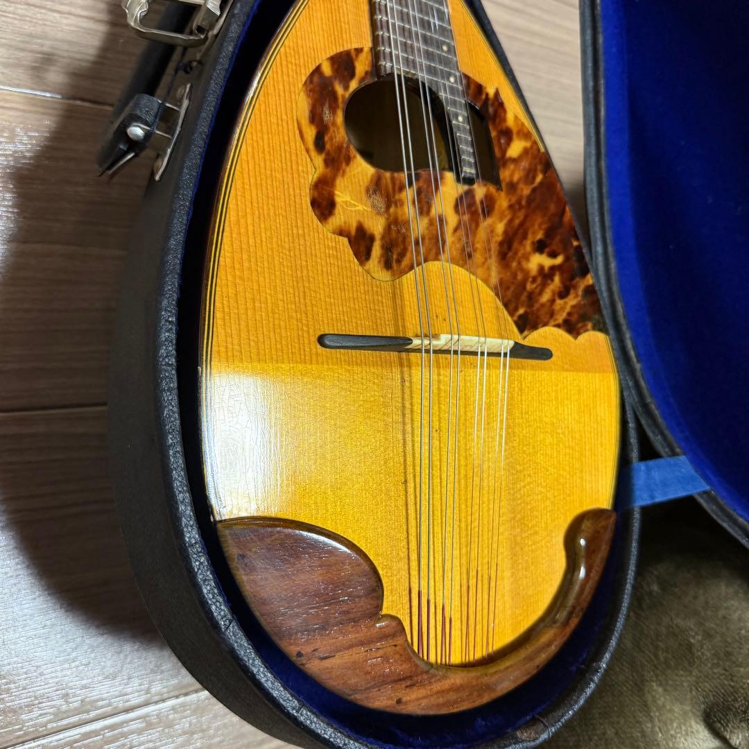 【美品】中出六太郎 ROKUTARO NAKADE マンドリン　A25 ケース付