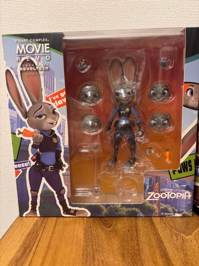 Zootopia ジュディ・ホップス ニック・ワイルド フィギュアセット　海洋堂