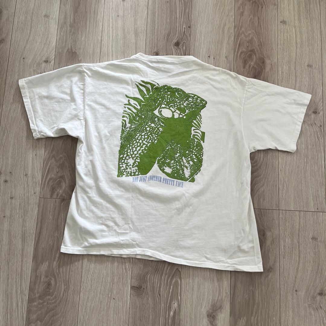 古着　90s パタゴニアイグアナTシャツ　sizeXL