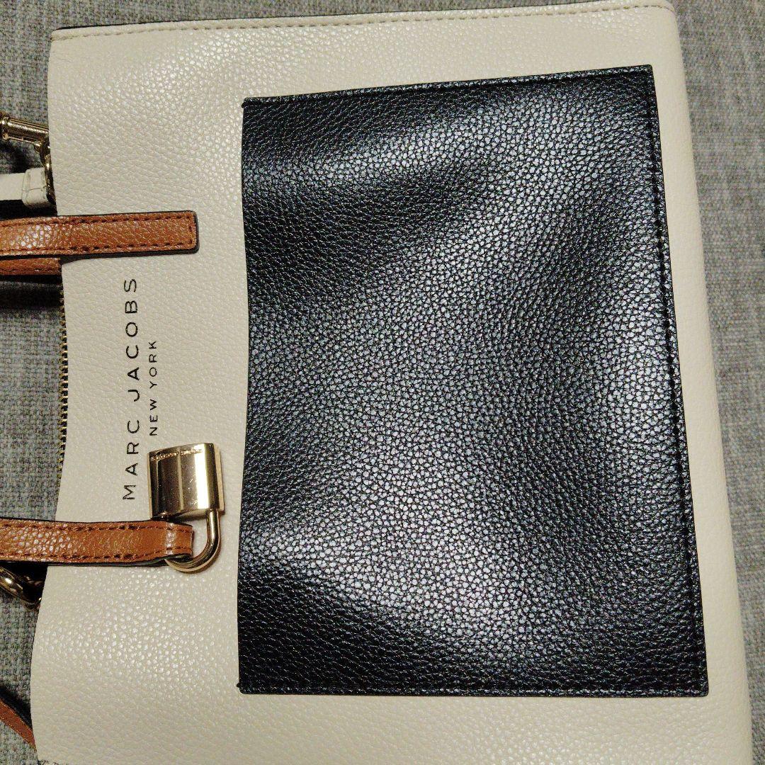 MARC JACOBS バイカラー ショルダーバッグ