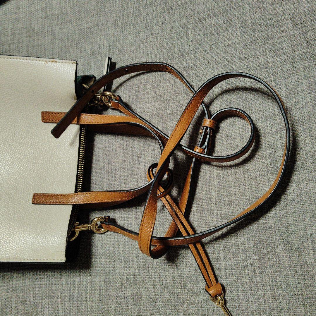 MARC JACOBS バイカラー ショルダーバッグ