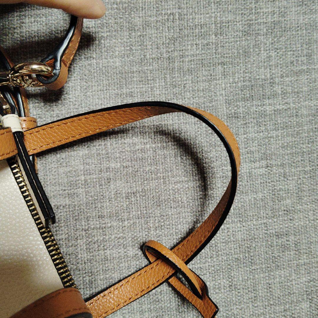 MARC JACOBS バイカラー ショルダーバッグ