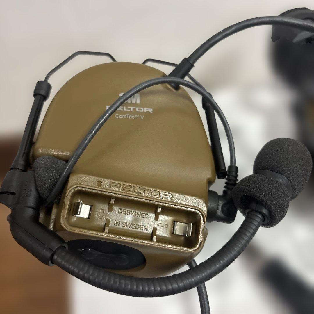 d*d様 未使用品　米軍放出品　実物　PELTOR COMTAC V 送料無料
