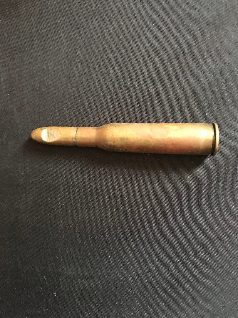 三十八式歩兵銃　弾　パイプ　第二次世界大戦　実弾