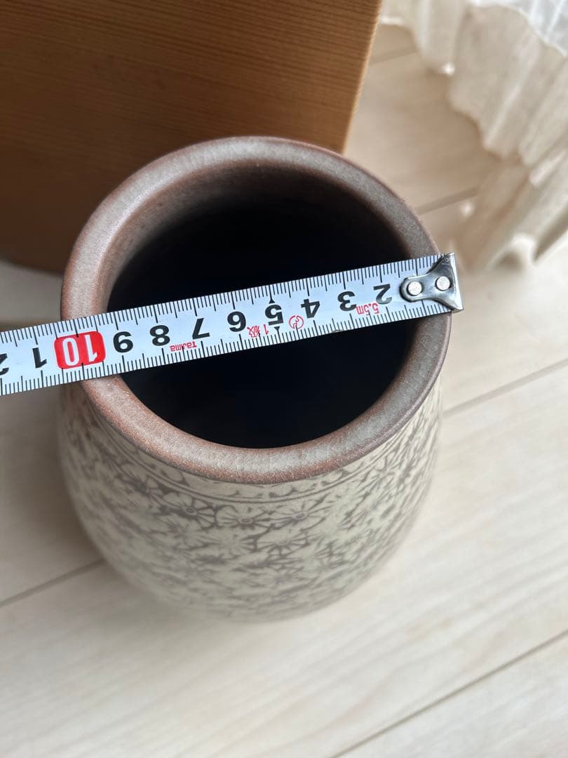 三島焼　陶器　花瓶 壺