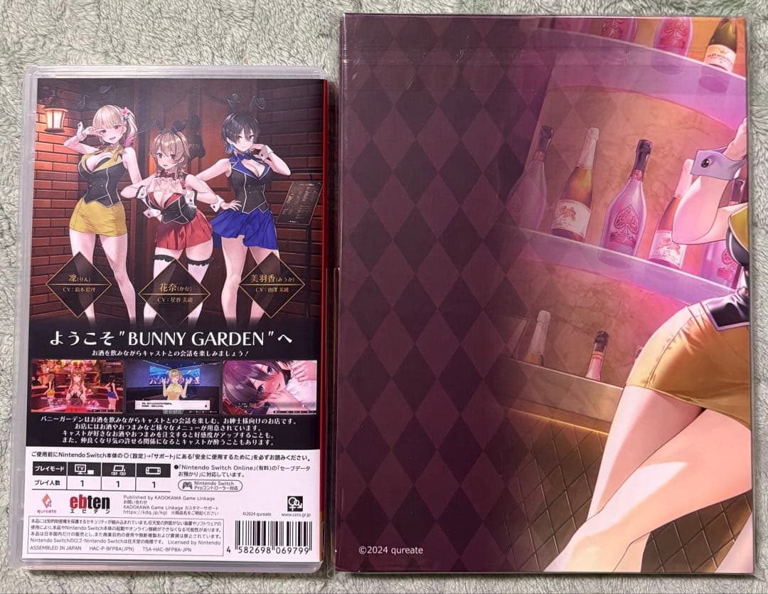 switch バニーガーデン+オリジナルサウンドトラックCD/アートブックセット