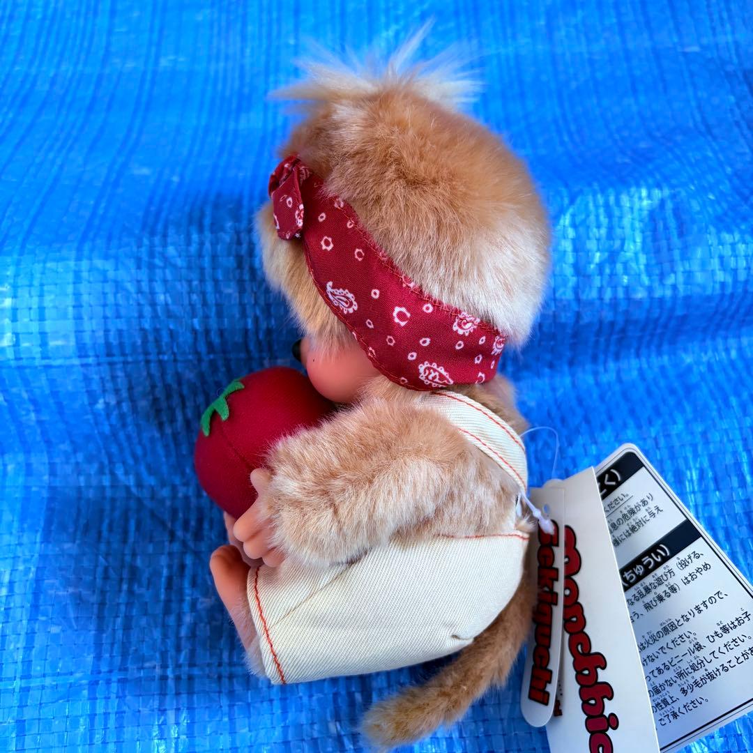 レア⬛︎希少⬛︎ベジタブル⬛︎モンチッチ⬛︎もんちっち⬛︎Sサイズ⬛︎トマト⬛︎バンダナ⬛︎金髪