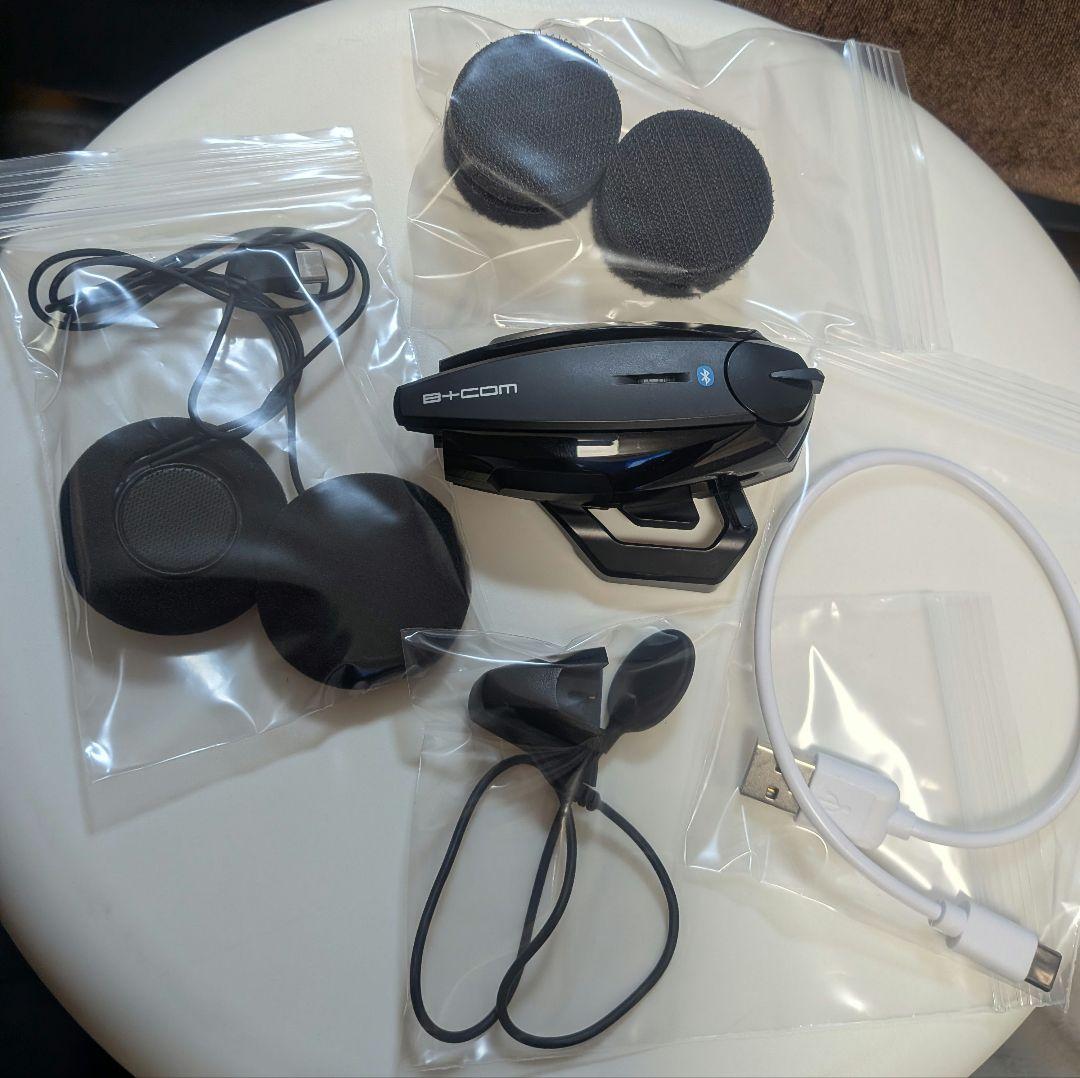B+COM ビーコム　ビーコムワン　インカム　バイク　ヘルメット　ワイヤーマイク