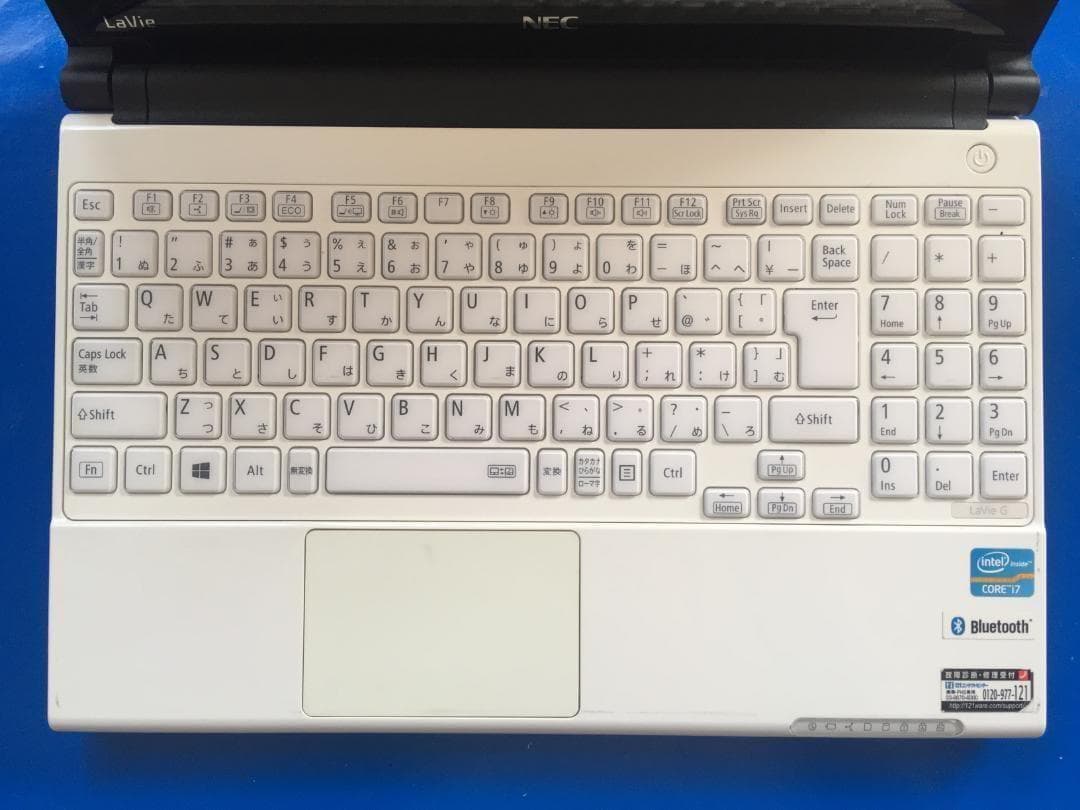 NEC PC-GL206A3AW 13.3型液晶 コンパクト テンキ付きノート