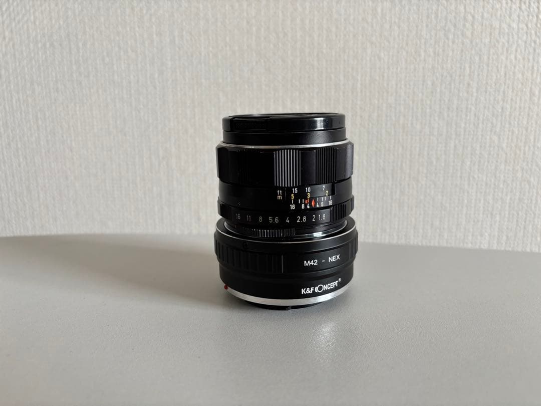 Super Takumar 55mm F1.8 & ソニーEマウント変換アダプタ