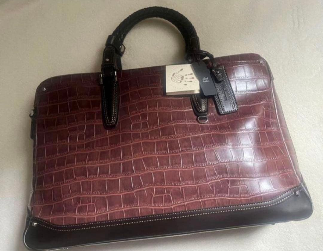 新品　Kiefer neu キーファーノイ　ビジネスバッグ 茶色