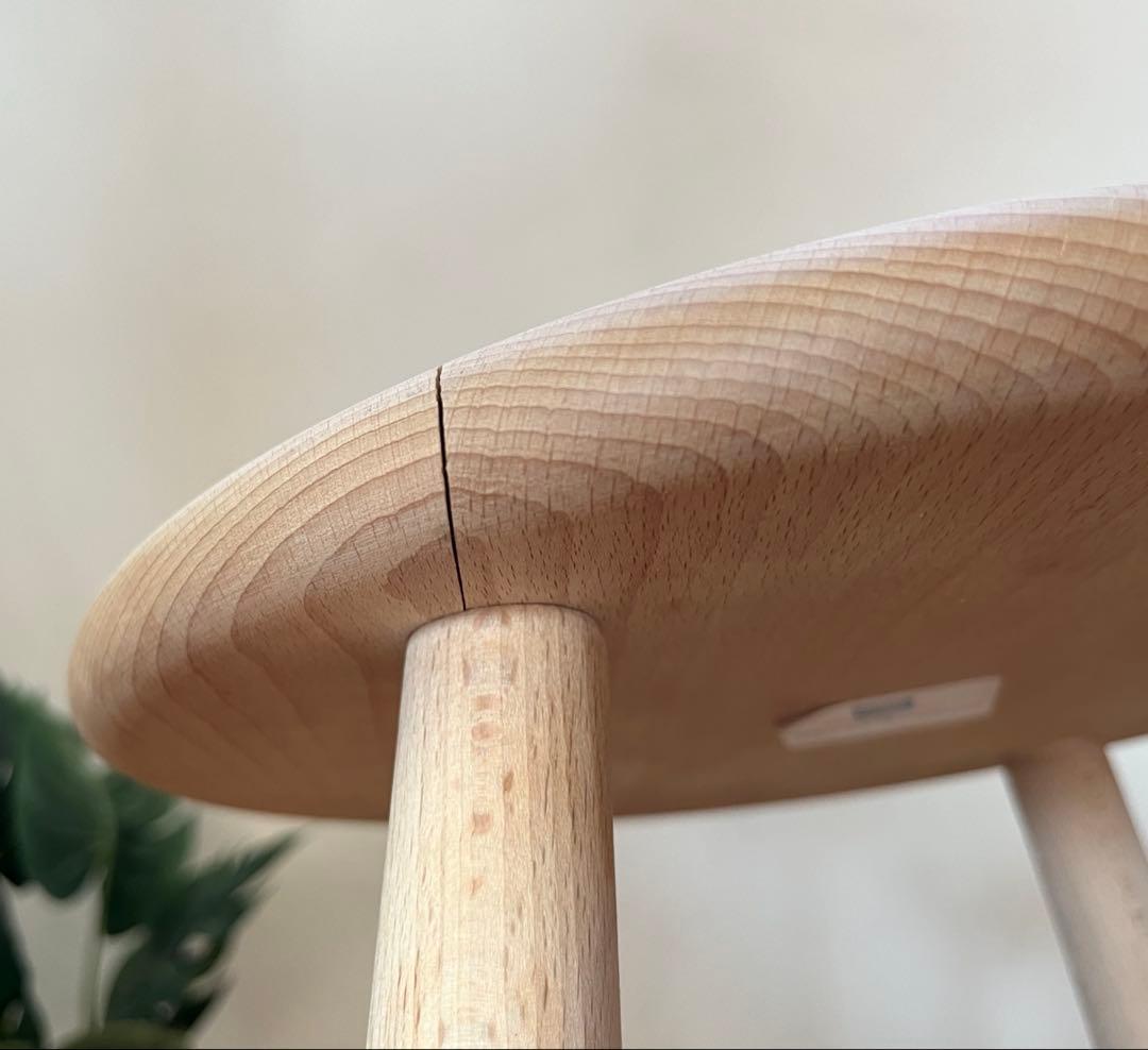 ノルディック スツール　③ 北欧モダン　デンマーク　ミッドセンチュリー　ビーチ材