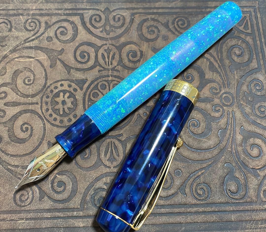Pent〈ペント〉 万年筆 大西製作所 限定 オパール ファンタジア オーロラ