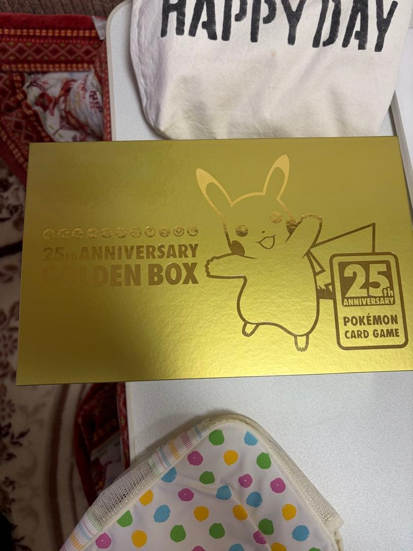 ポケモン25th Anniversary Golden Box サプライ&デッキ