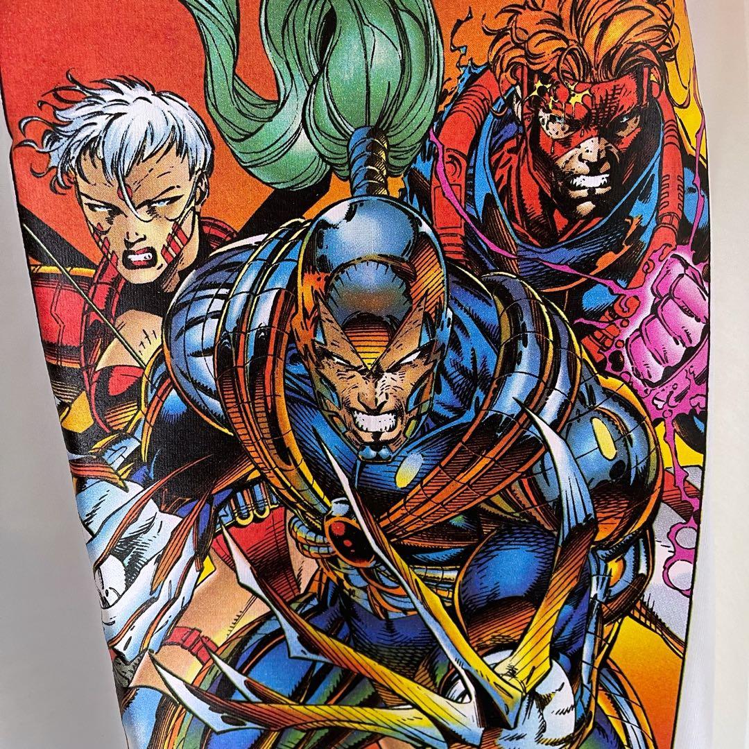 Wildcats Tシャツ Lサイズ アメコミ Jim Lee ビンテージ