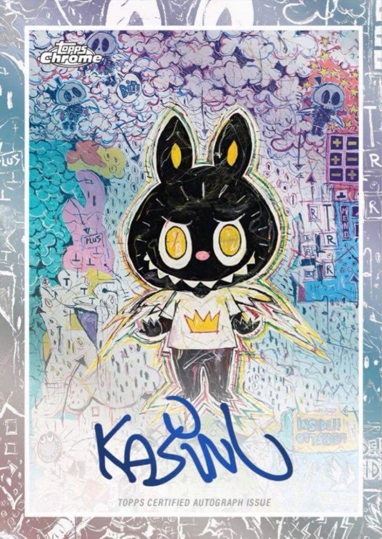 2025 Topps Chrome Labubu 1box 新品・未開封