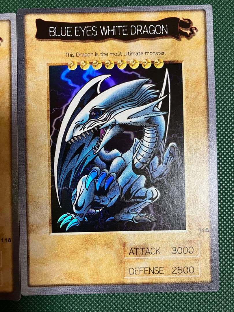 遊戯王バンダイ版　ブルーアイズホワイトドラゴン英語　3枚セット