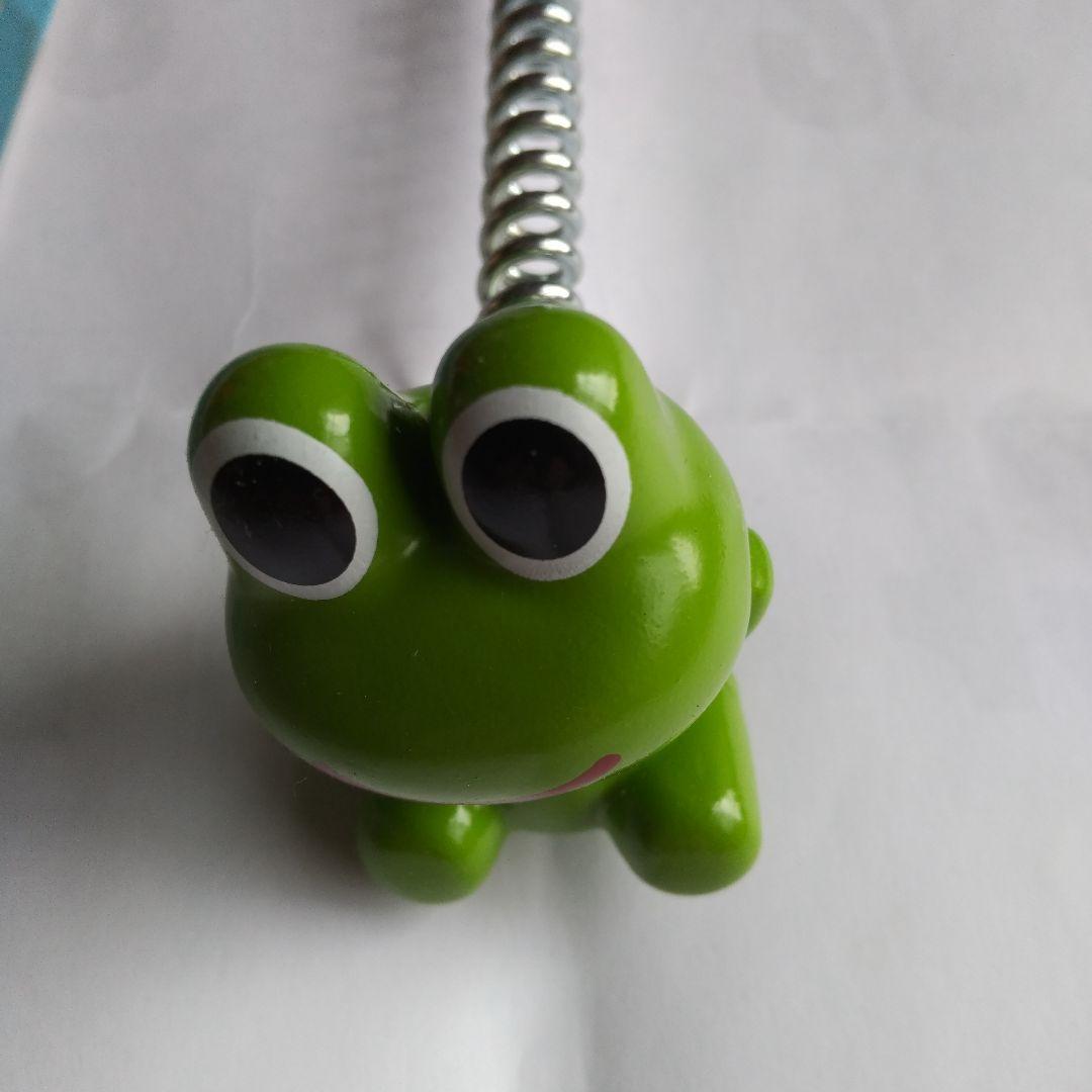 けろっぴー、肩たたき MIGHTY KIDS カエル スプリング文房具