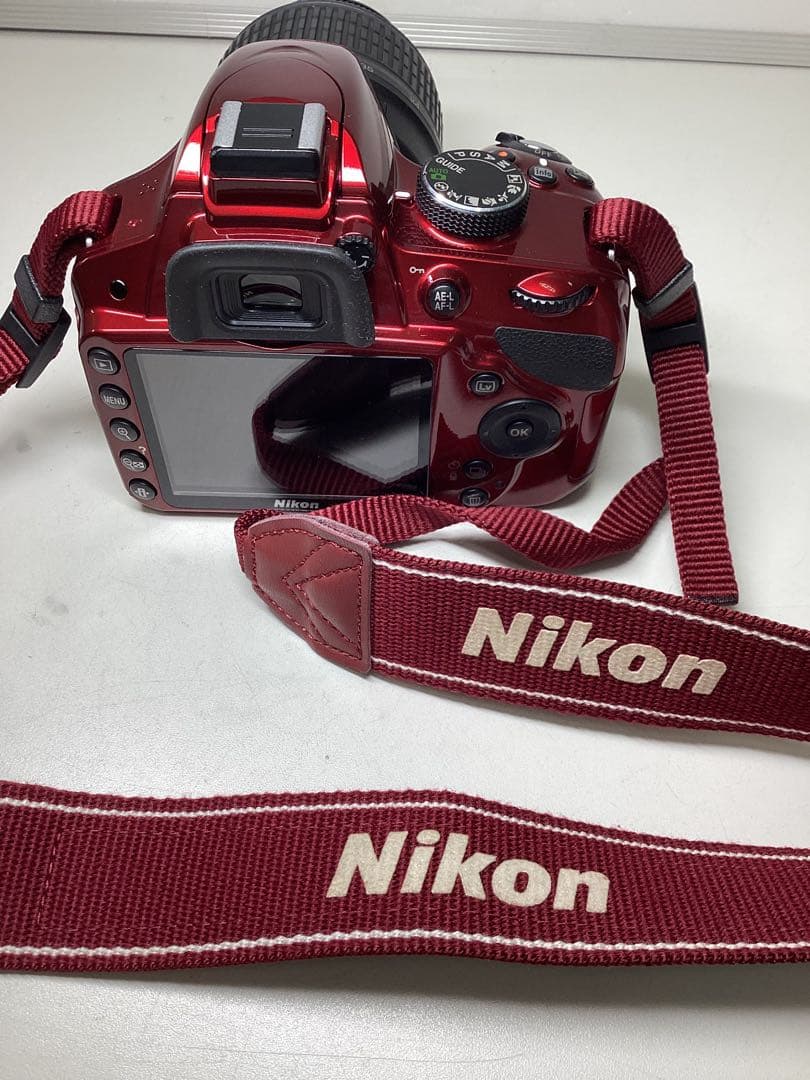 た*る様 Nikon D3200 デジタル一眼レフカメラ レッド　撮影可能