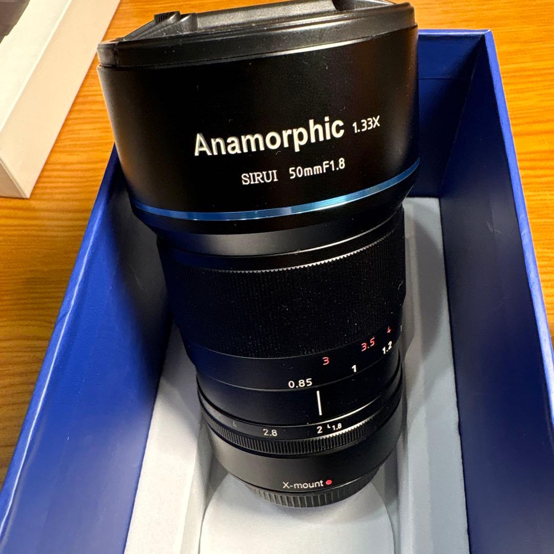 SIRUI 50mm F1.8 Anamorphic 1.33X Xマウント