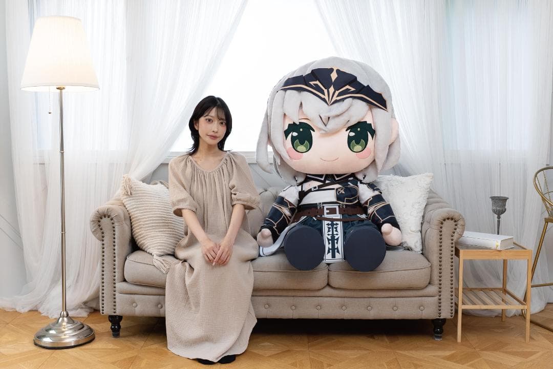 【完全受注生産品】どきゅーと ホロライブ 超特大ぬいぐるみ 白銀ノエル