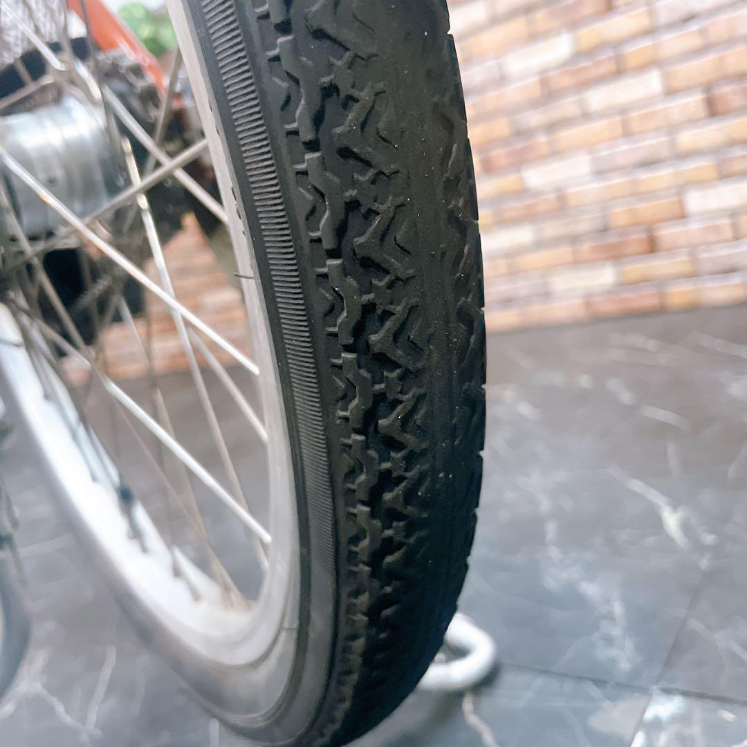 【70】電動自転車 Panasonic ビビL オレンジ 20インチ