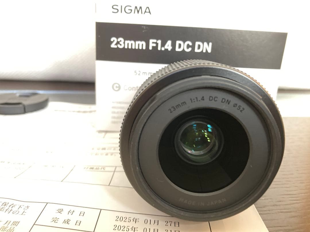 SIGMA 23mm F1.4 DC DN Sony Eマウント APS-C