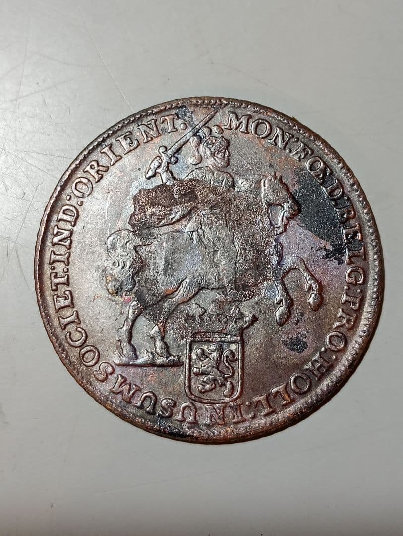 Silver rider Ducaton VOC 1739 シルバーライダー