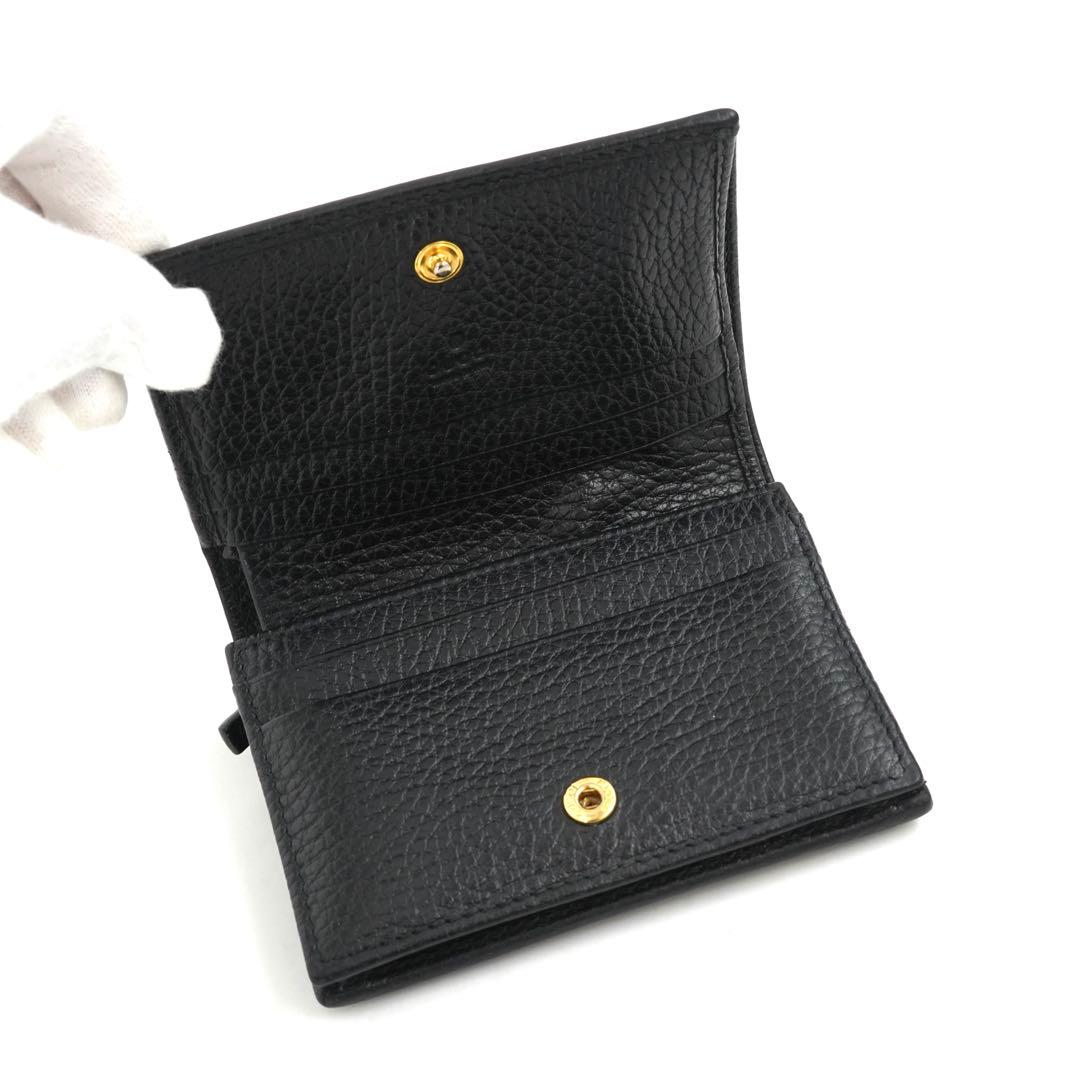 ✨新品未使用✨　GUCCI ミニ財布　GG柄GGライン　GGマーモント　折り財布