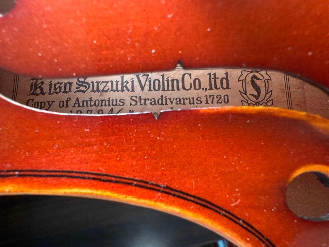 【メンテ済】キソスズキ 4/4 バイオリン No.350 1979年製