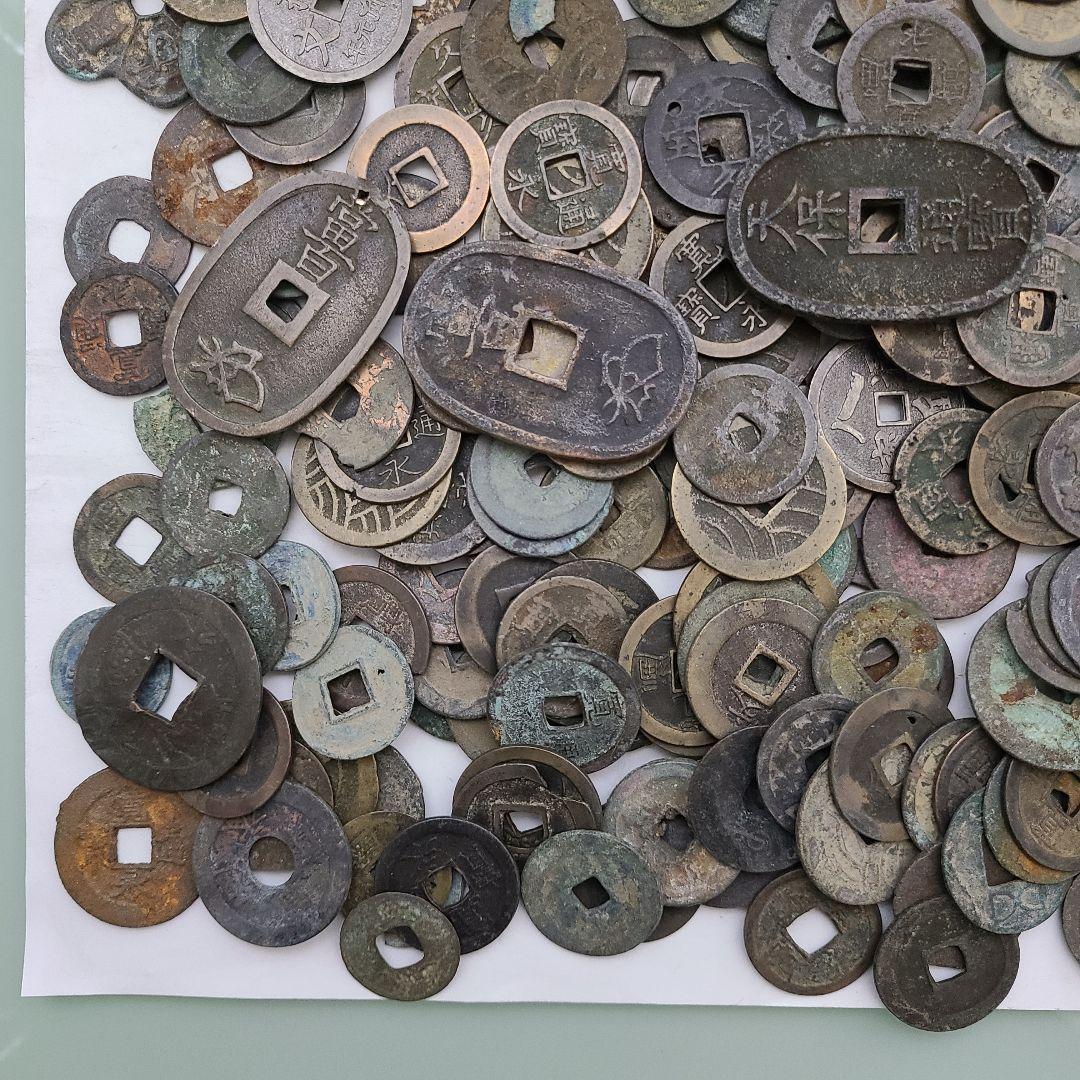 O*E様 古銭　穴銭まとめ 寛永通宝 天保通宝 文久永宝など　1000グラム