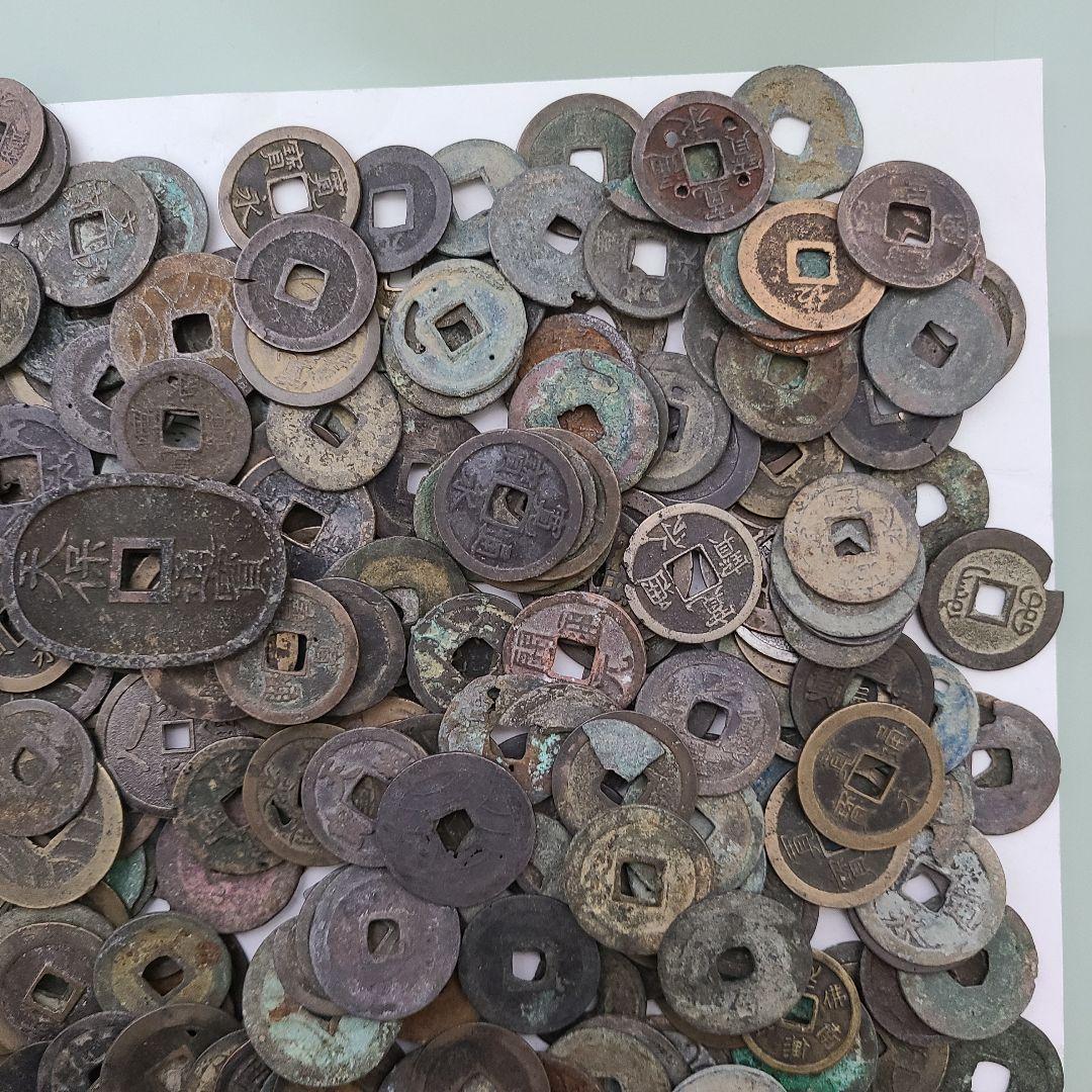 O*E様 古銭　穴銭まとめ 寛永通宝 天保通宝 文久永宝など　1000グラム